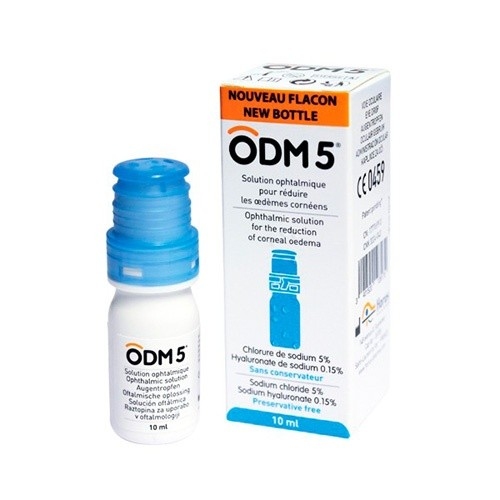Odm 5 antiedema corneal solucion oftalmica hiperosmolar 1 frasco multidosis 10 ml - solucion oftalmi