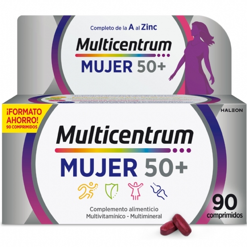 Multicentrum mujer 50+ (90 comprimidos)