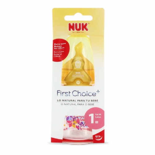 Biberon pp latex nuk first choice 1 m 1 unidad 150 cc leche - nuk first choice