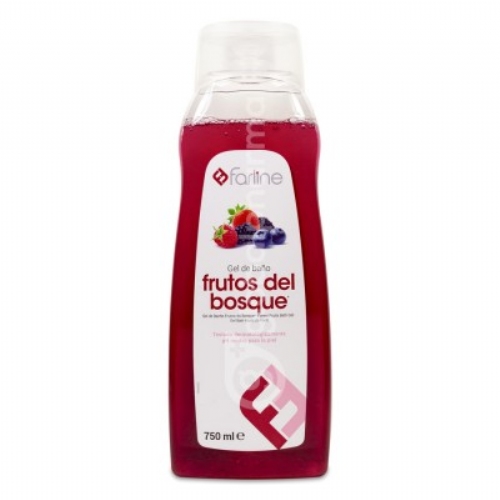 Farline gel de baño frutos del bosque (1 envase 750 ml)
