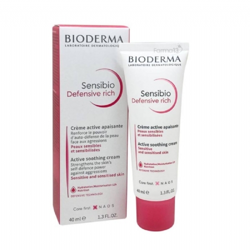 Sensibio defensive rich - bioderma (1 envase 40 ml)