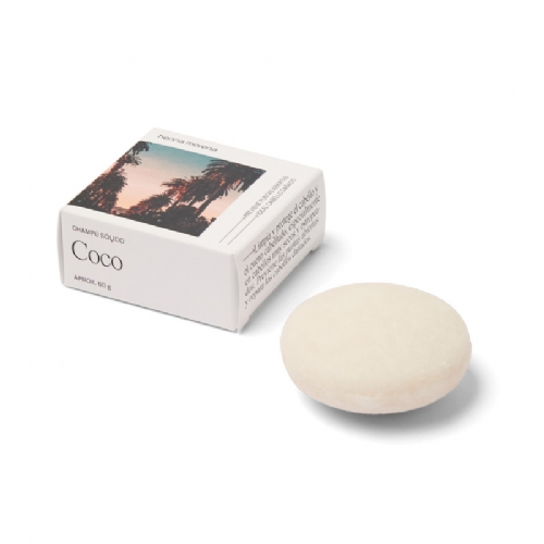 Champu solido henna morena coco