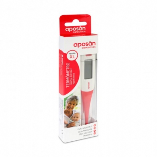 Termometro clinico digital aposan flexible pediatrico xl 1 unidad - aposan