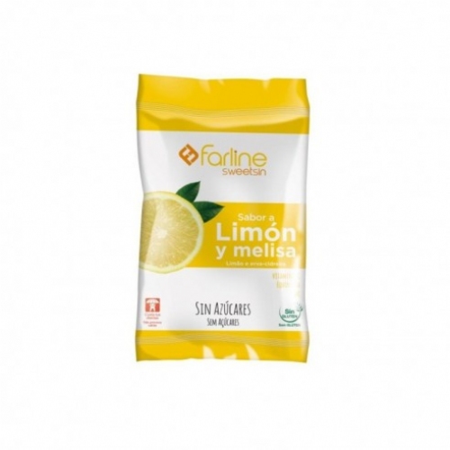 Farline sweetsin caramelos (1 bolsa 40 g sabor limon melisa)
