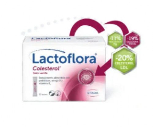 Lactoflora colesterol (30 sobres)