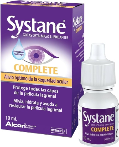 Systane complete - gotas oftalmicas lubricantes sin conservantes (1 frasco 10 ml)