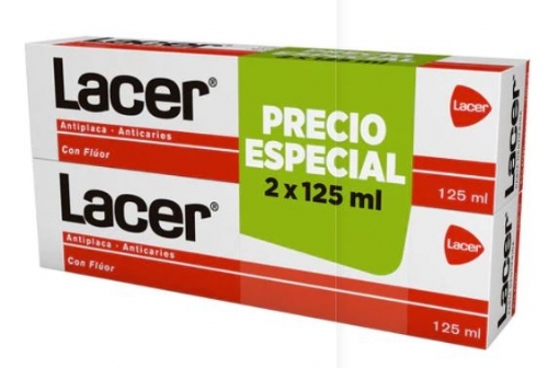 Lacer pasta 125 ml + 125 ml
