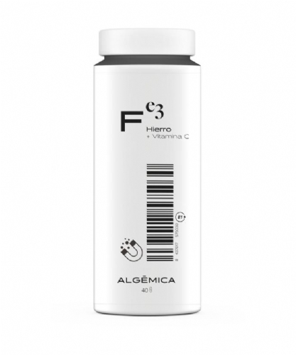 Algemica fe3 Hierro + Vitamina C 40 caps + MUESTRAS REGALO