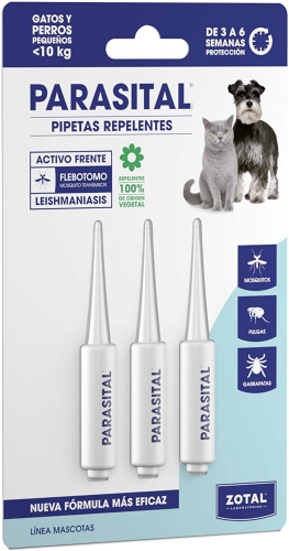 Parasital pipeta perro gato 3pip   zotal