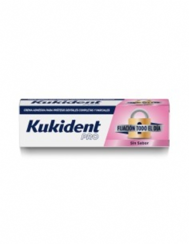 Kukident fijacion todo el dia  1 envase 47 g sin sabor