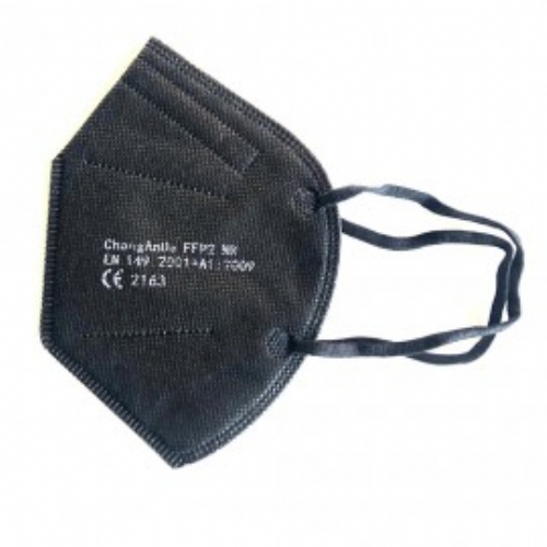 Mascarilla autofiltrante antiparticulas ffp2 nr - interapothek (4 unidades color negra)