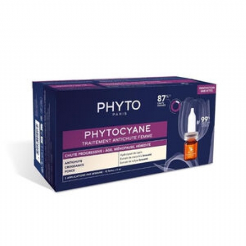 Phytocyane mujer caida progresiva 12 ampollas 5m