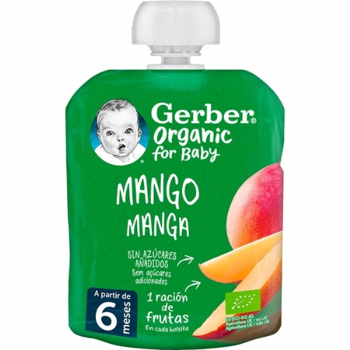 Gerber organic mango (1 pouch 90 g)