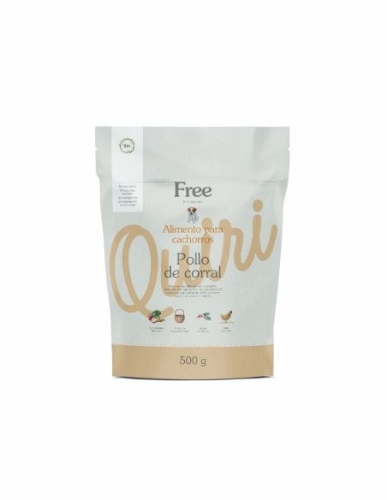 Dingonatura free pollo de corral 500g (cachorro)