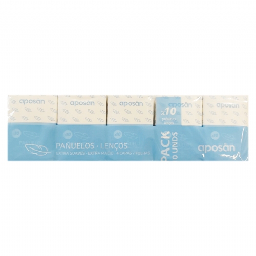 Aposan pañuelos extra suaves (10 envases)