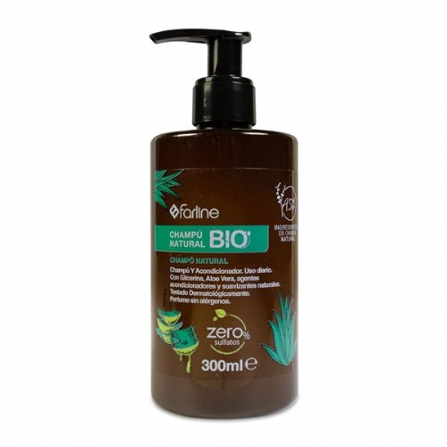 Farline champu natural bio (1 envase 300 ml)