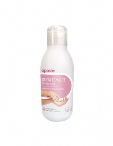 Aposan quitaesmalte sin acetona (1 envase 125 ml)