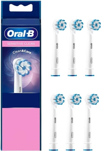 Cepillo dental electrico recambio - oral-b sensitive clean (6 cabezales)