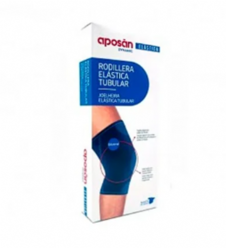 Rodillera elastica tubular - aposan dynamic (1 unidad talla s)