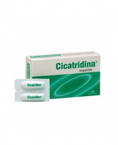 Cicatridina supositorios (5 mg 10 u)