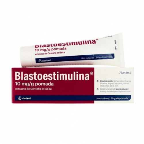 BLASTOESTIMULINA 10 MG/G POMADA, 1 tubo de 60 g