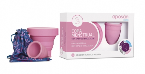 Copa menstrual - aposan mujer (1 unidad talla s)