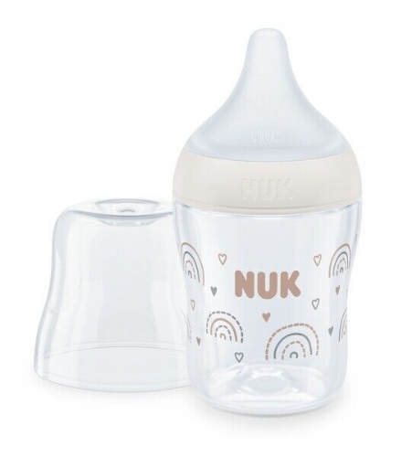 Biberon pp silicona - nuk perfect match (flujo s 1 unidad 150 ml arcoiris)