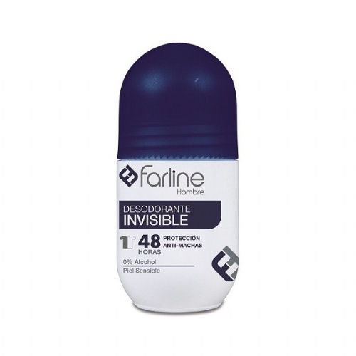 Farline hombre desodorante invisible piel sensible (1 roll on 50 ml)