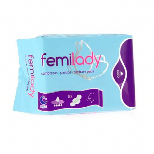 Femilady compresa noche 8 capas