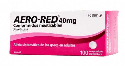 AERO RED 40 mg COMPRIMIDOS MASTICABLES , 30 comprimidos