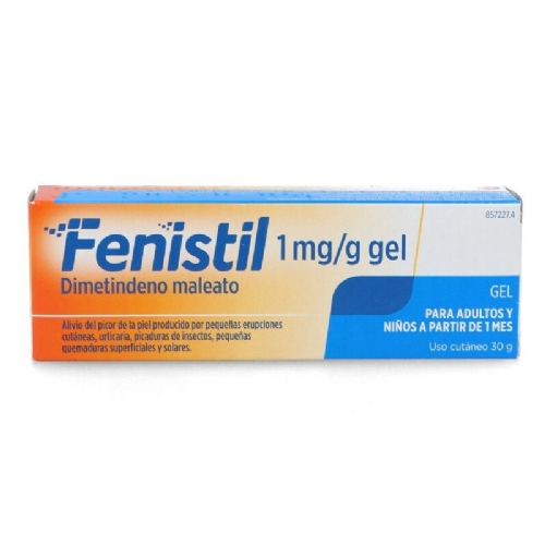 FENISTIL 1 mg/g GEL , 1 tubo de 30 g