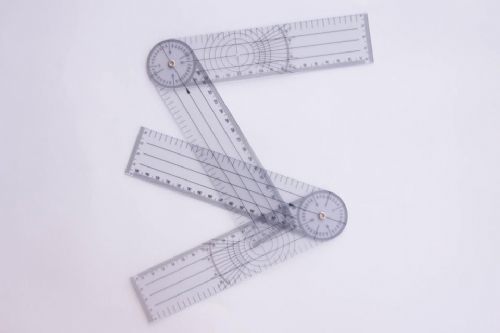 Calvo izquierdo goniometro