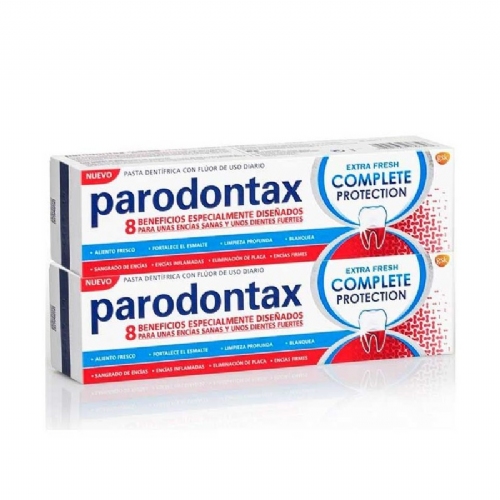 Parodontax complete protection extra fresh  2 envases 75 ml