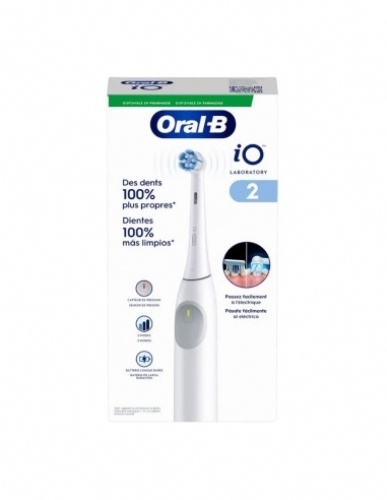 Cepillo dental electrico oral-b io laboratory 2 1 unidad color blanco