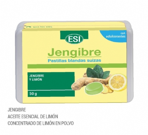Jengibre limon pastilla blanda (50gr.)