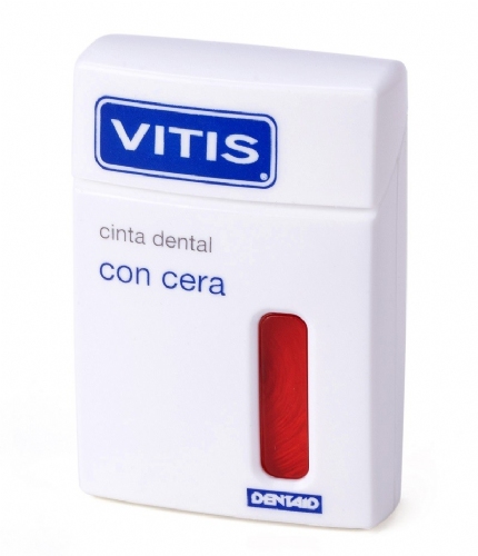 Cinta dental con cera vitis 50m