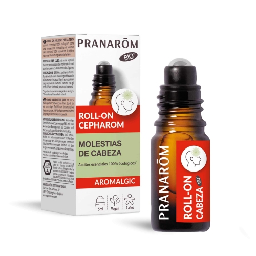 Pranarom roll-on cepharom dolor de cabeza