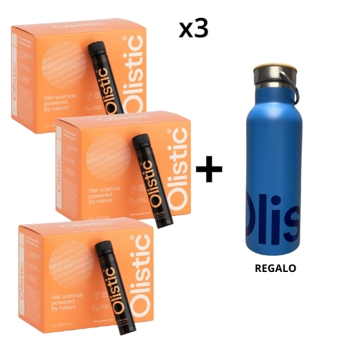 Olistic pack 3 meses for women +1 Botella reutlizable