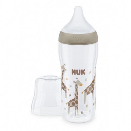 Biberon fc + pp silicona nuk perfect match + 6 meses 1 unidad 360 ml - nuk family love