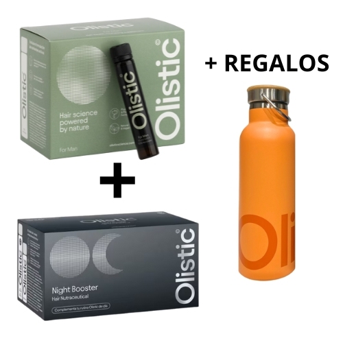 Olistic for men + night + Botella reutilizable