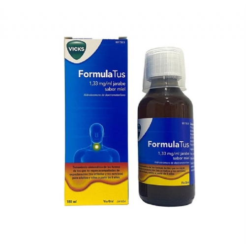 FORMULATUS 1,33 mg/ml JARABE SABOR MIEL, 1 frasco de 180 ml