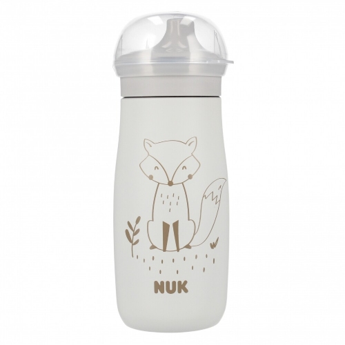 Taza mini-me sip it acero inoxidable nuk +9 meses 1 unidad 300 ml zorro - nuk