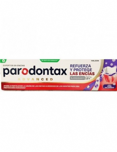 Parodontax refuerza y protege las encías blanque