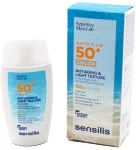 Sensilis water fluid 50* oil control color light