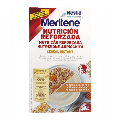 Meritene cereal instant multicereales con miel  1 bolsa 520 g