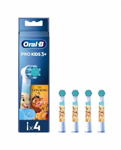 Cepillo dental electrico recambio oral-b kids 4 cabezales rey leon pack