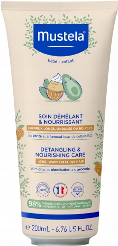 Mustela acondicionador 2 en 1 desenredante 200ml