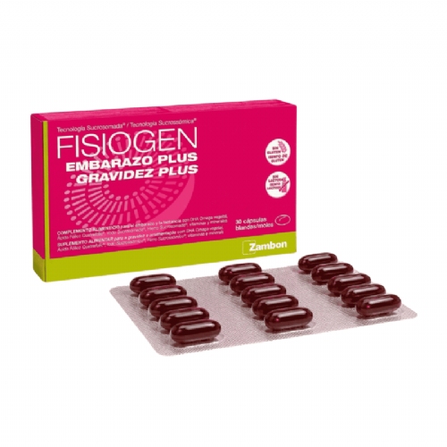 Fisiogen embarazo plus 30 capsulas blandas