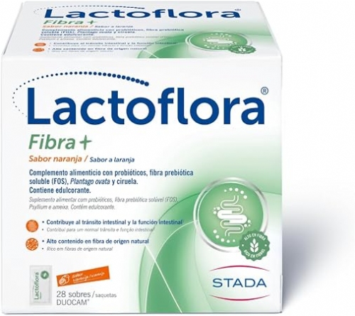 Lactoflora fibra plus 28 sobres