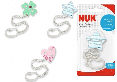 Cadenita chupete nuk sujeta nukete happy 1 unidad - nuk sujeta nukete happy